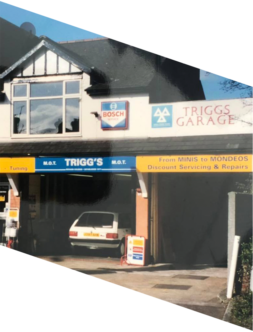 triggs garage history